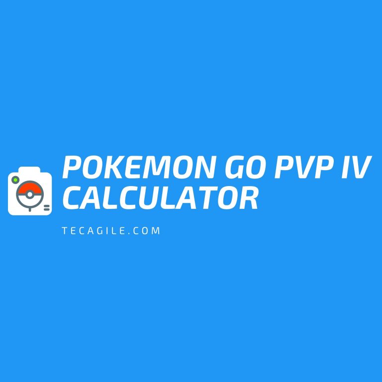 Pokemon Go PvP IV Calculator